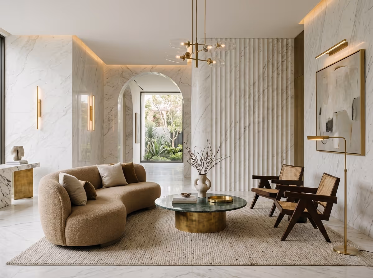 Minimalist Lux Interior Design - The Luxe Minimal | Clara AI