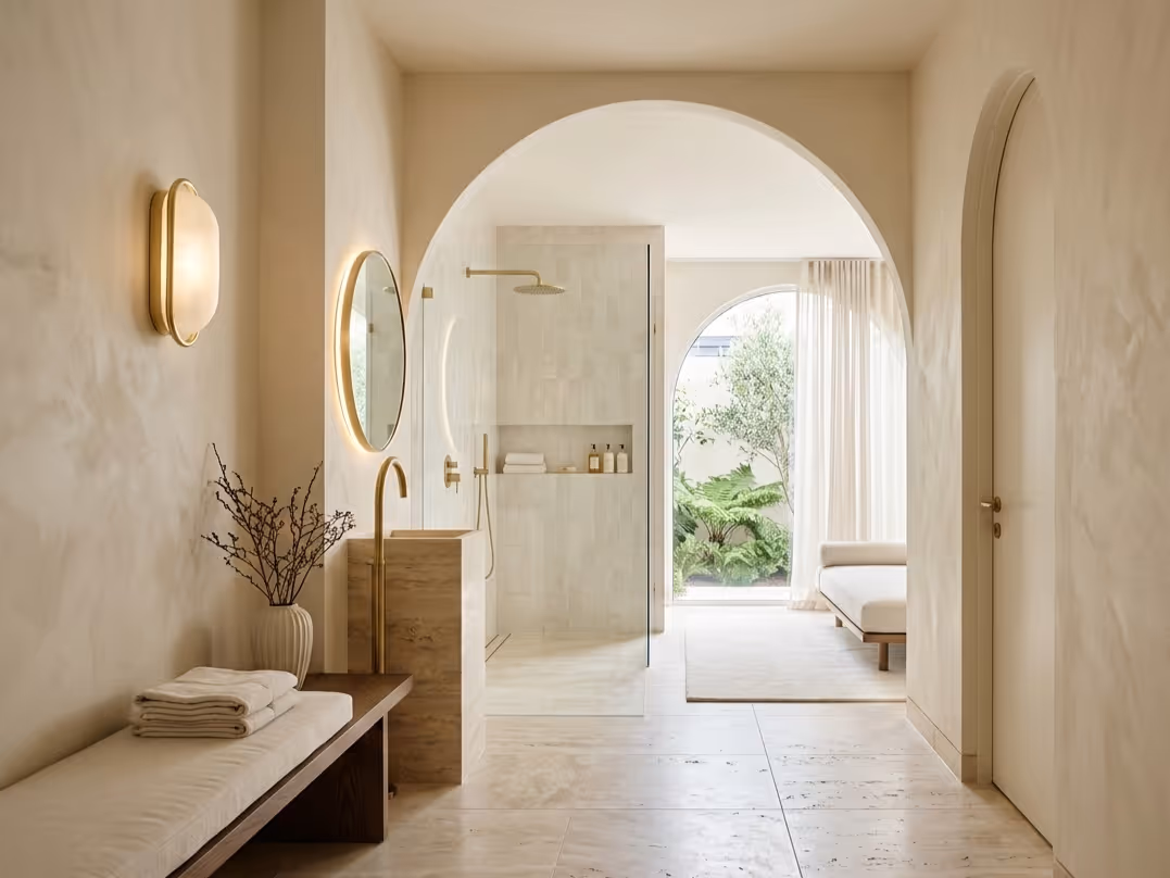 Minimalist Lux Interior Design - The Sanctuary | Clara AI