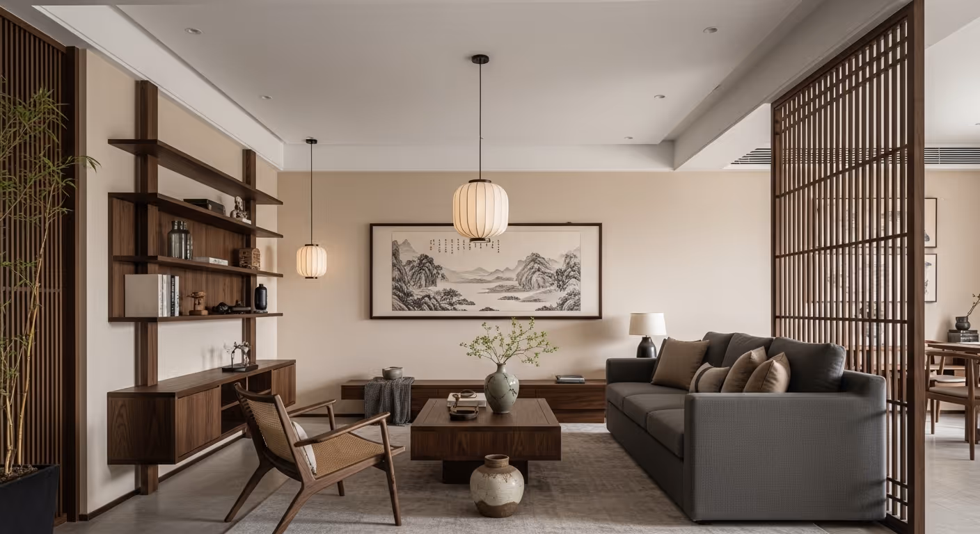 Modern Chinese Interior Design - The Modern East | Clara AI