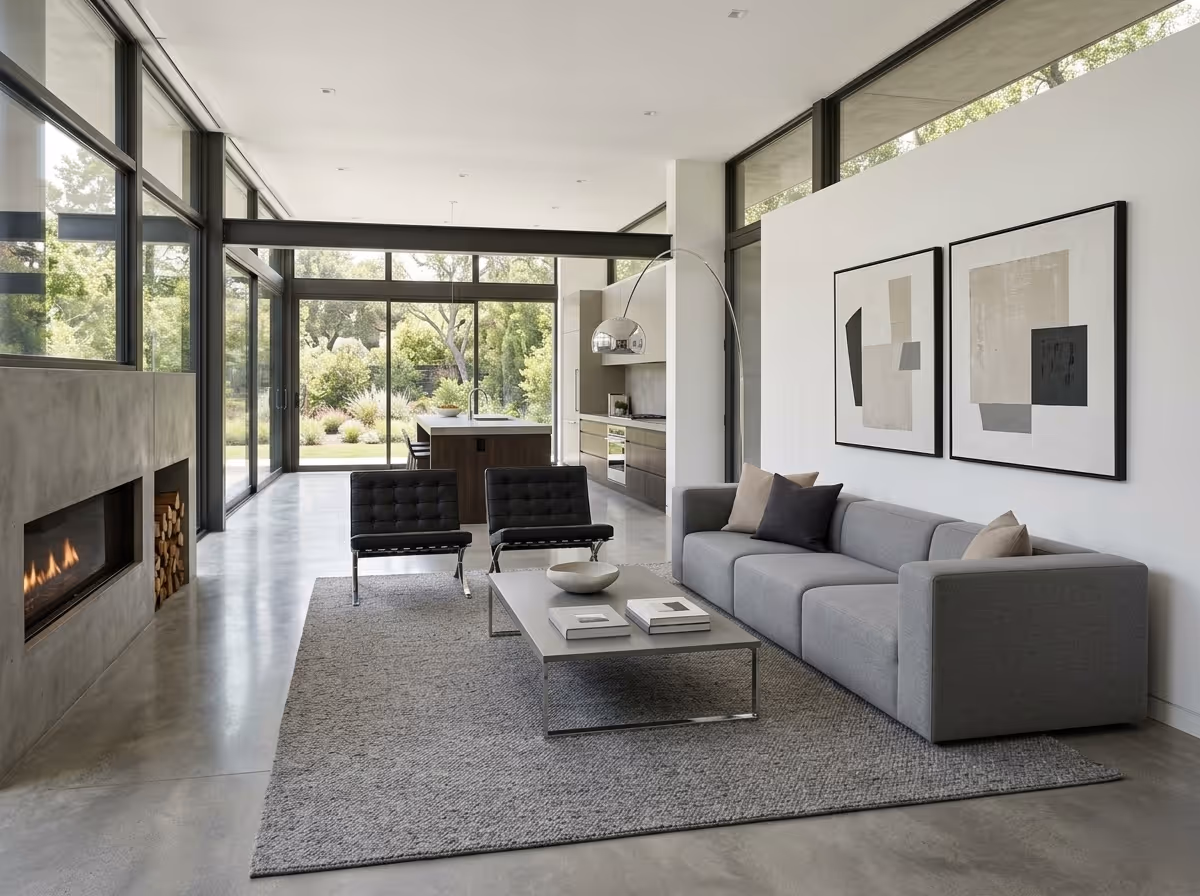 Modern Interior Design - The Urban Flat | Clara AI