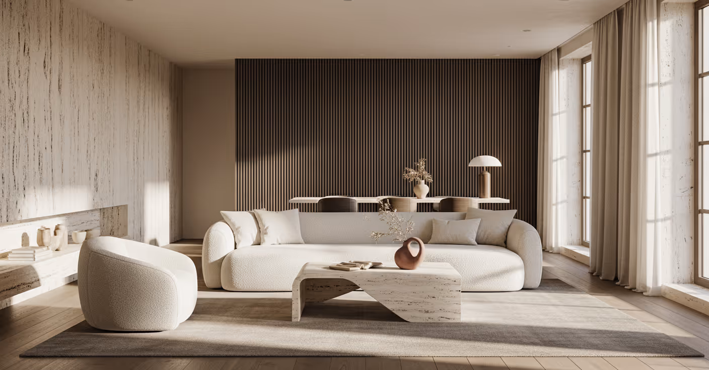Warm Minimalism Interior Design - The Cozy Minimal | Clara AI